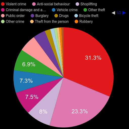 Bournemouth crime statistics