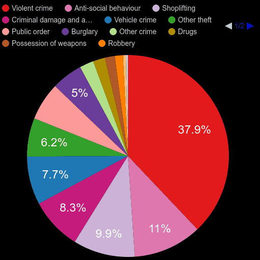 Dudley crime statistics